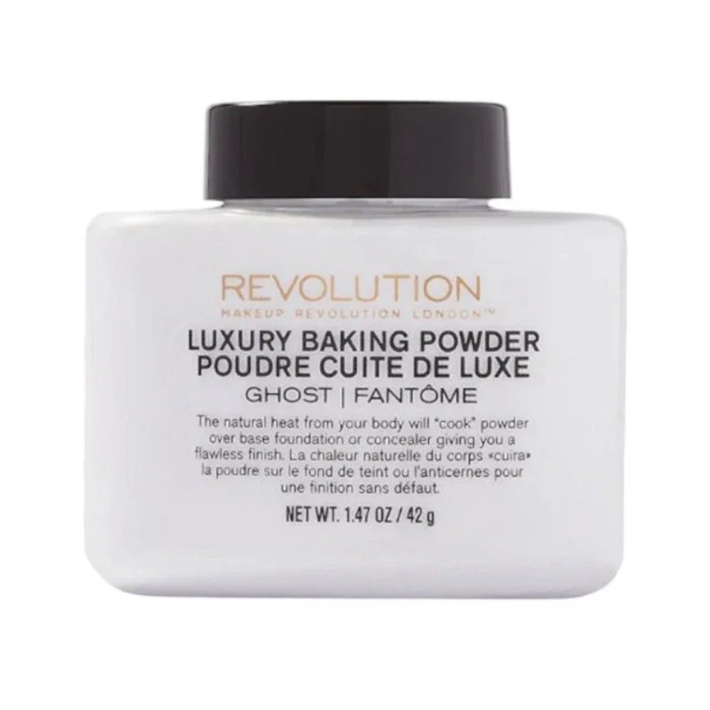 Revolution‎ Luxury Baking Powder Makeup Ghost Unopened 1.23 oz